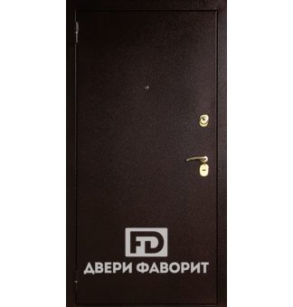 металлическая утепленная дверь с терморазрывом