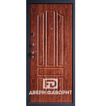 металлическая дверь в квартиру с мдф панелью